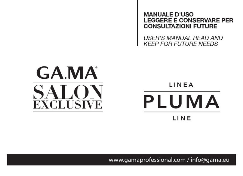 GAMA PLUMA 5500 ION user manual