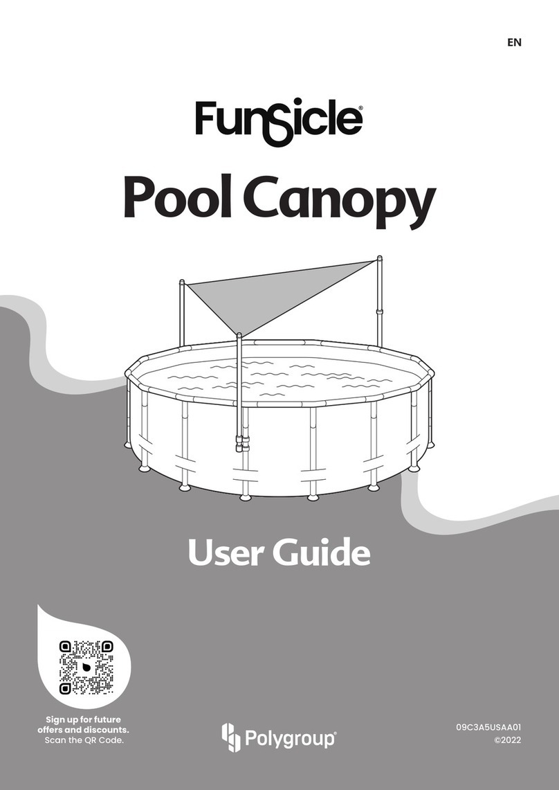 Polygroup FunSicle Pool Canopy user guide