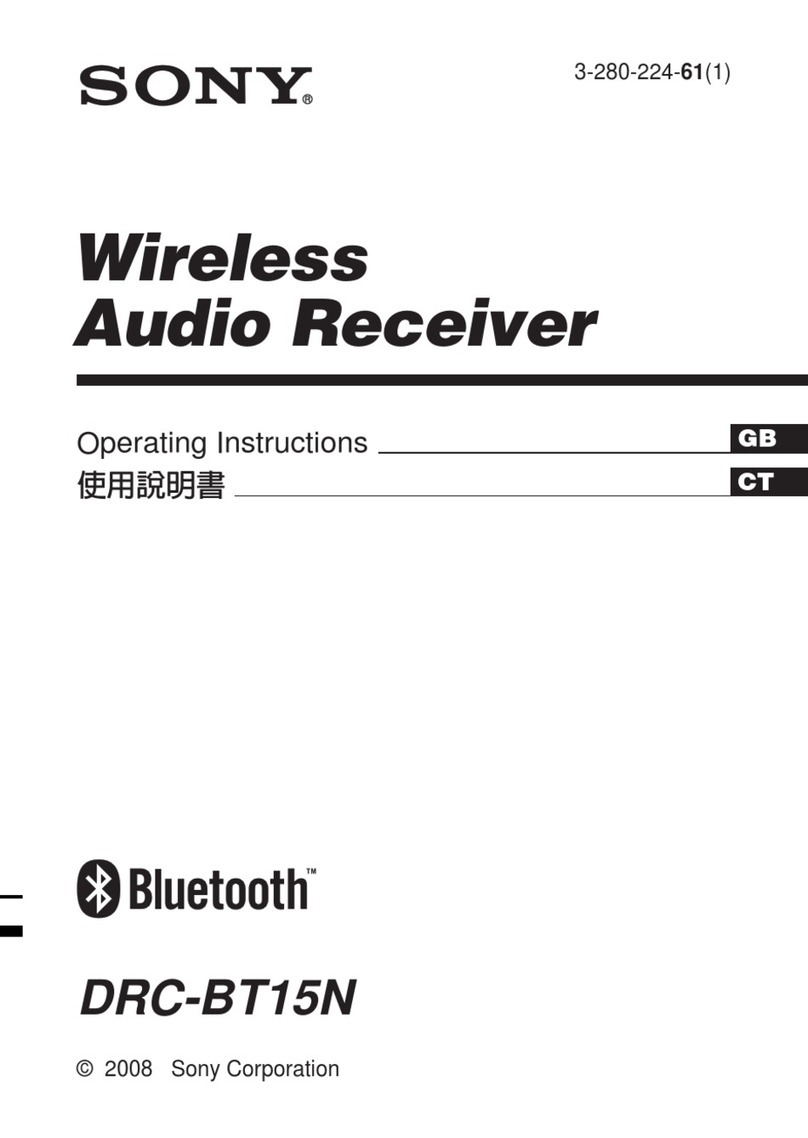 Sony DRC-BT15N User manual
