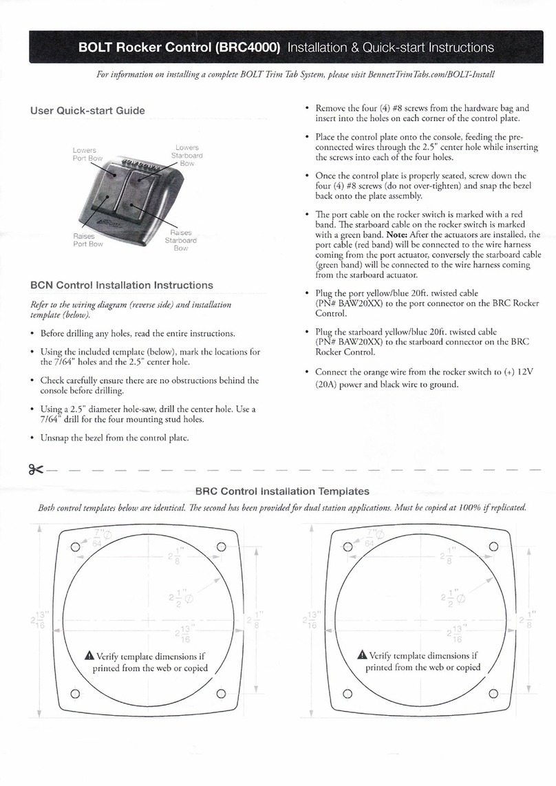 Bennett BRC4000 User manual