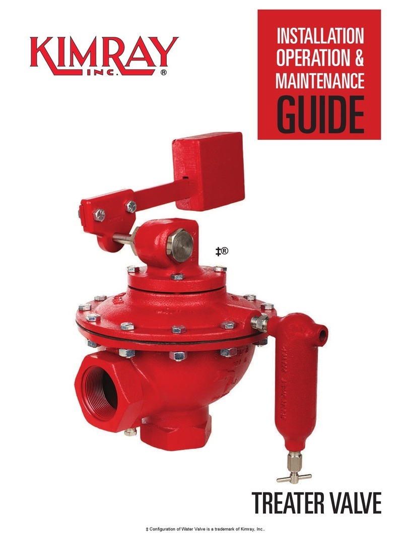 Kimray TREATER Installation, operation, maintenance guide