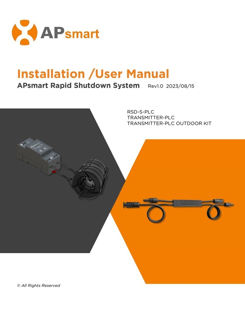 APsmart RSD-S-PLC Installation & user manual