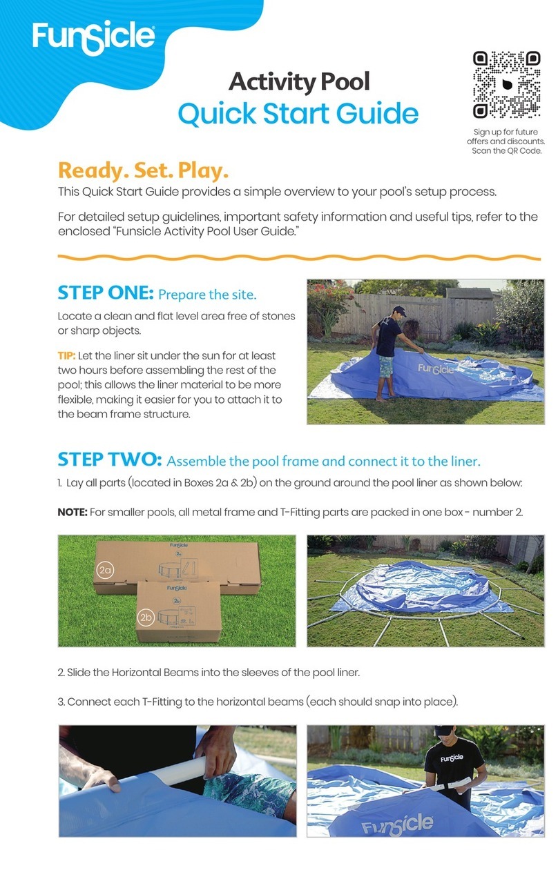 Polygroup FunSicle Activity Pool quick start guide