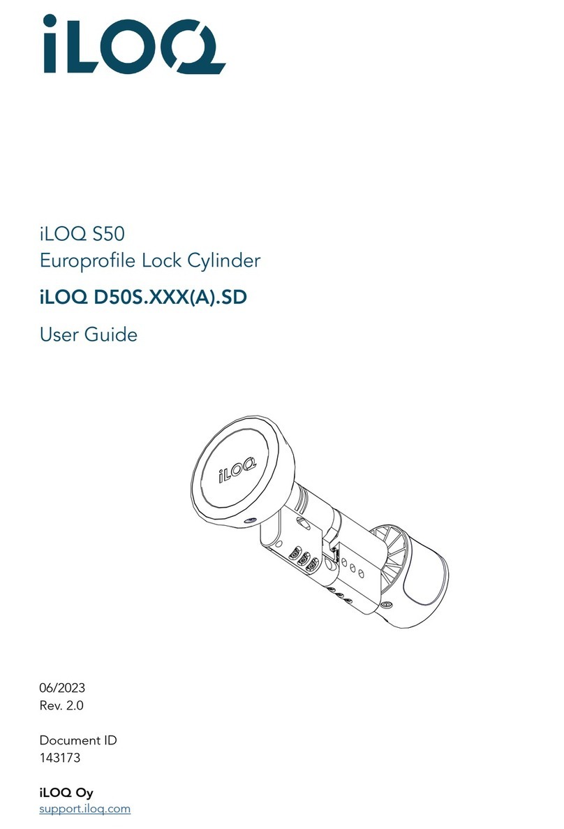 iLoq S50 User manual