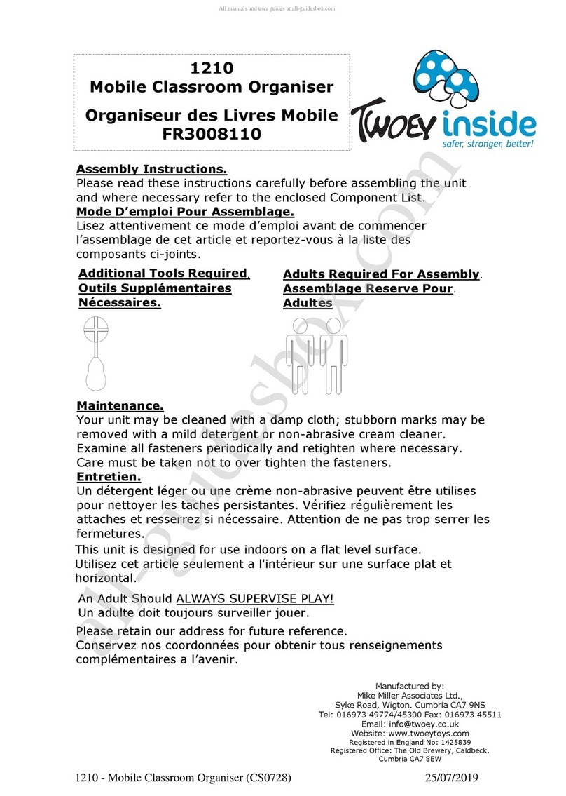 Twoey inside FR3008110 Assembly instructions