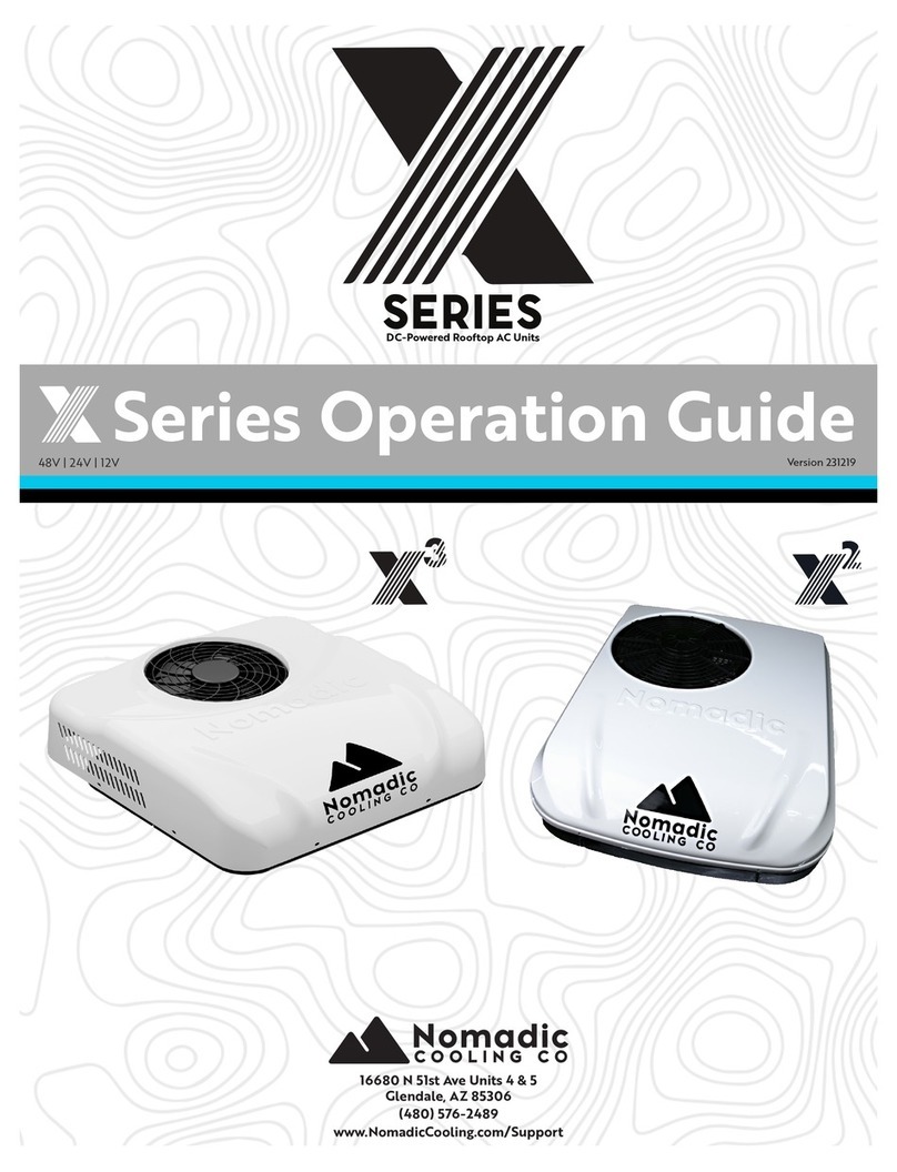 Nomadic X Series Operation guide