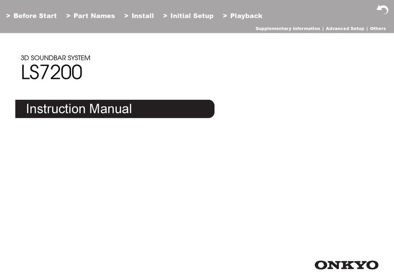 Onkyo LS7200 instruction manual