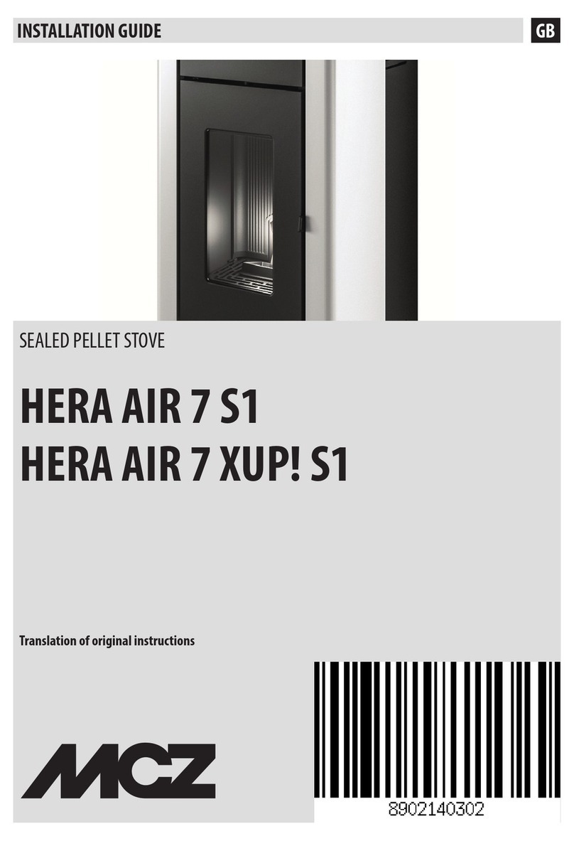 MCZ HERA AIR 7 S1 User manual MCZ HERA AIR 7 S1 User manual