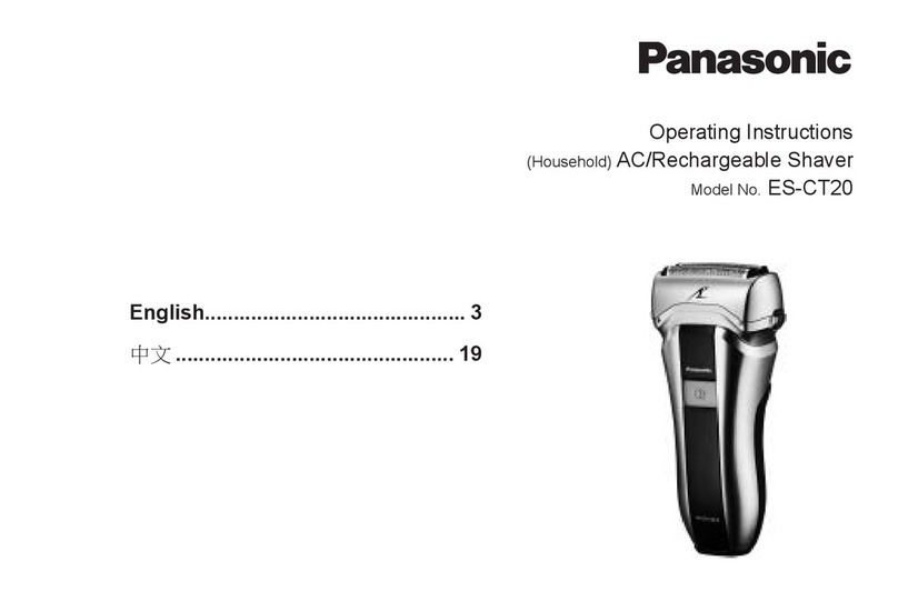 Panasonic ES CT20 User manual