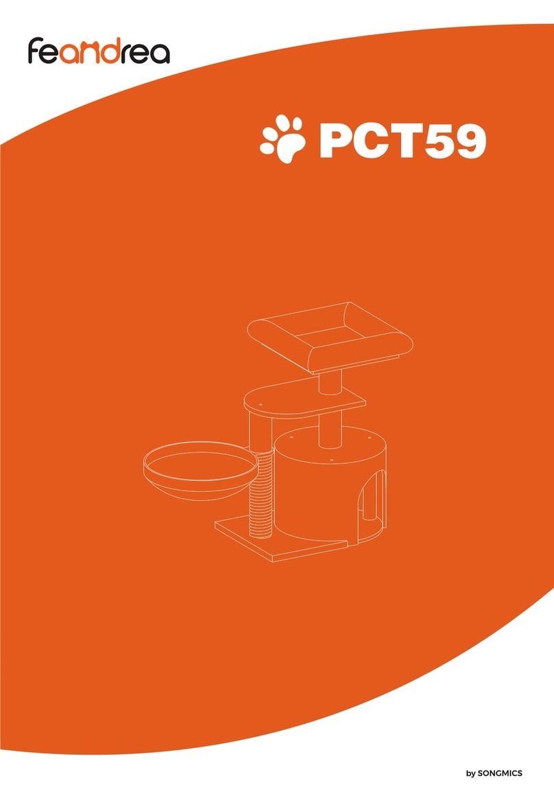 Songmics feandrea PCT59 quick start guide