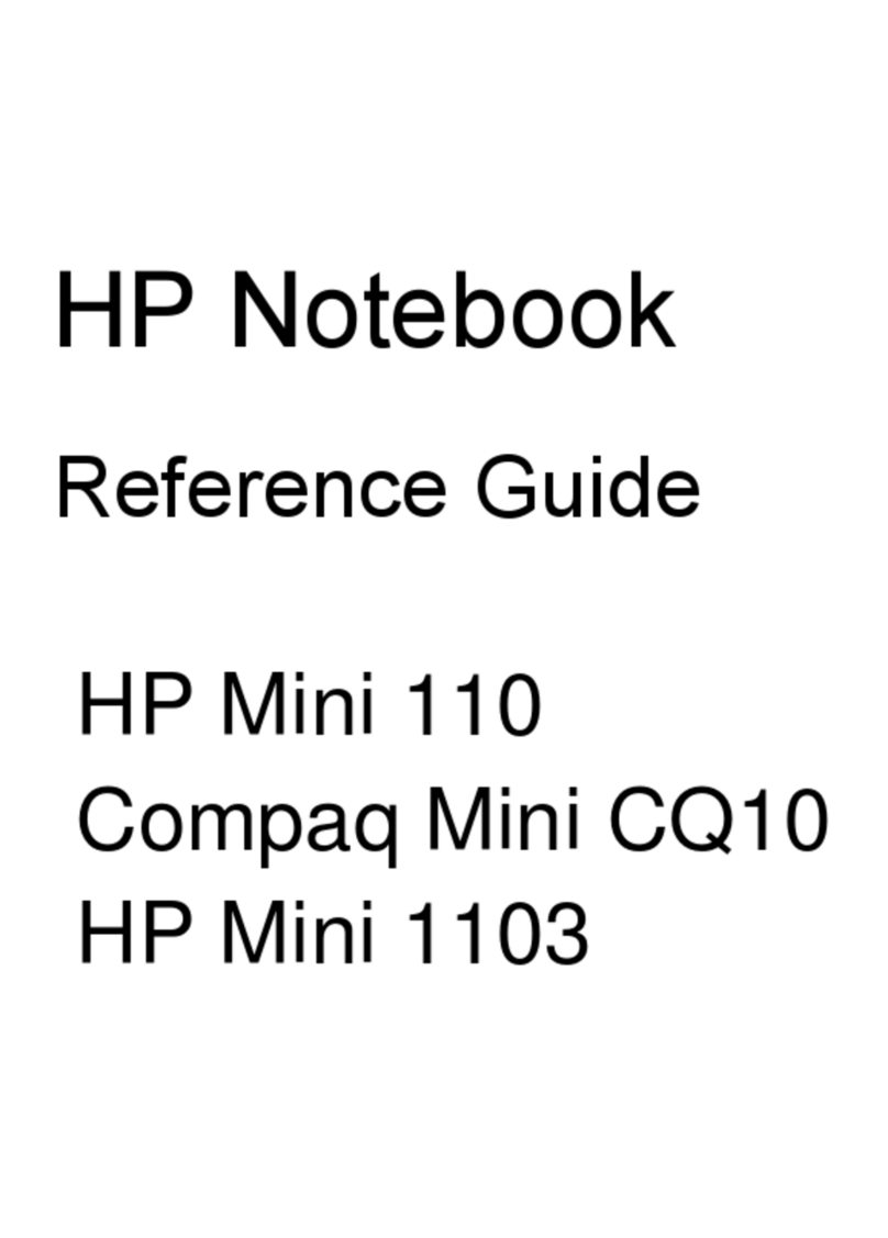 HP Mini 1103 User manual