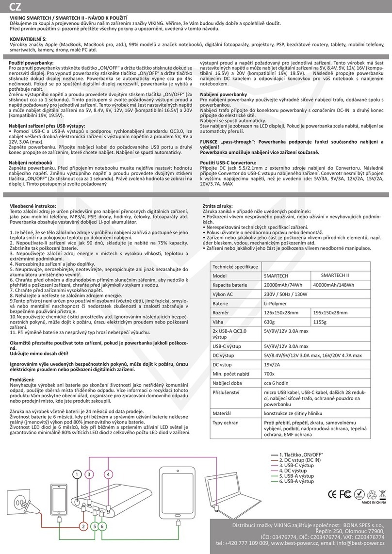 Viking SMARTECH user manual