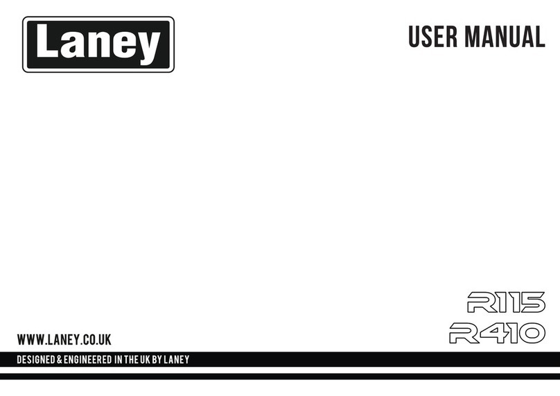 Laney R115 User manual Laney R115 User manual