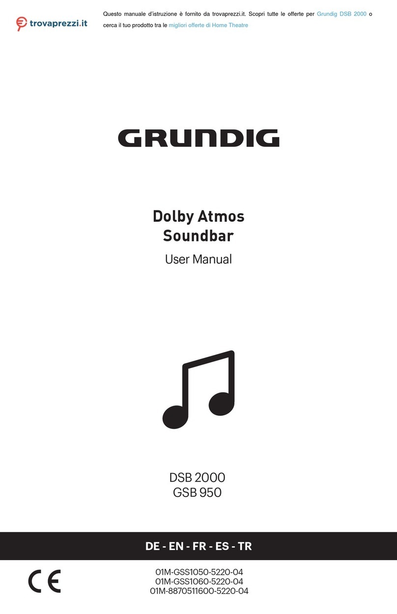 Grundig 01M-GSS1050-5220-04 User manual Grundig 01M-GSS1050-5220-04 User manual