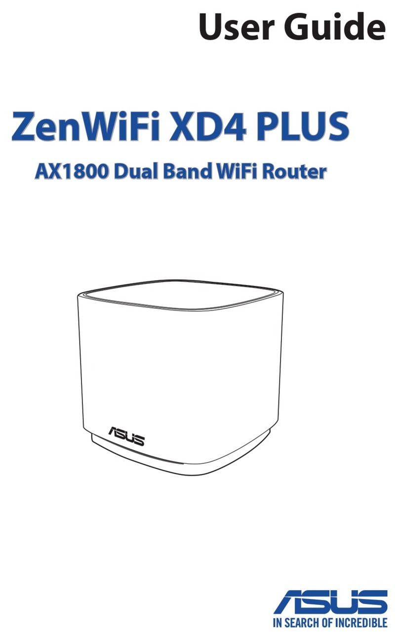 Asus ZenWiFi XD4 Plus User manual Asus ZenWiFi XD4 Plus User manual