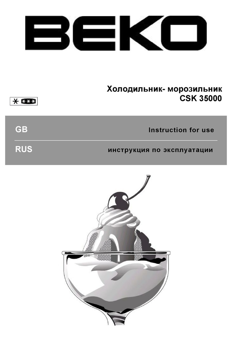 Beko CSK 35000 Instructions for use