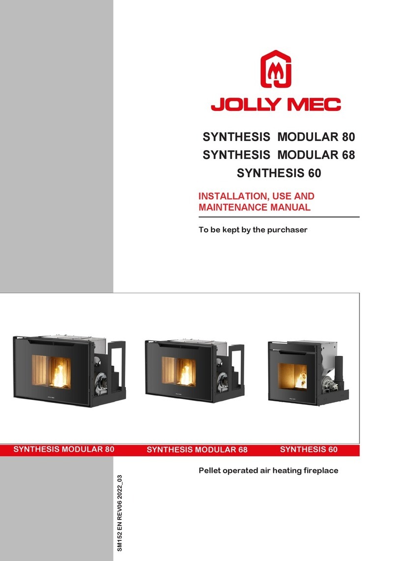 Jolly Mec SYNTHESIS MODULAR 80 Instructions for installation, use and maintenance manual