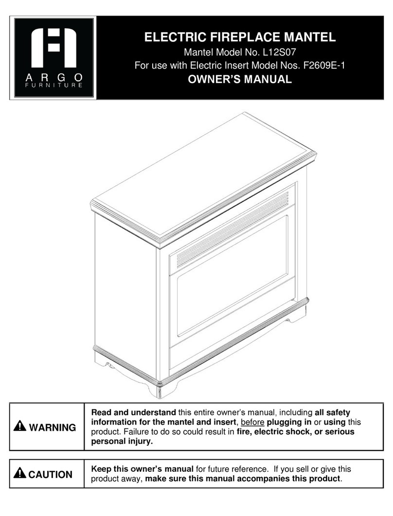 Argo L12S07 owner's manual Argo L12S07 owner's manual