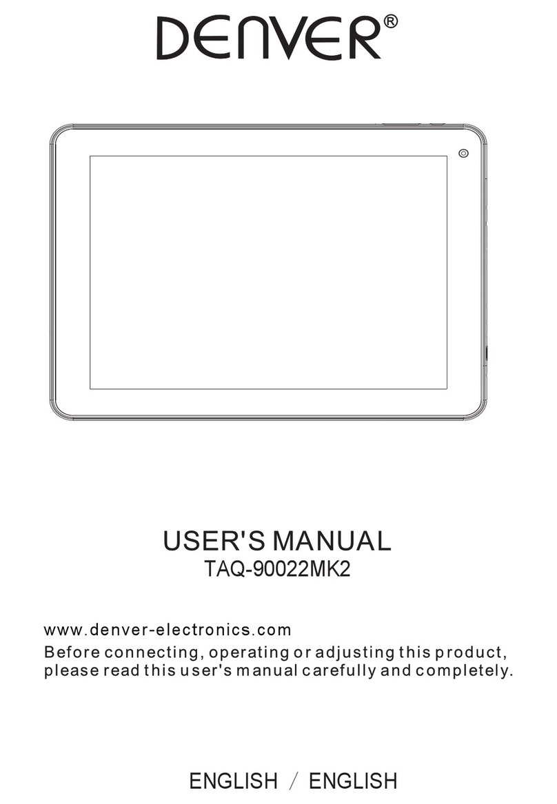 Denver TAQ-90022MK2 user manual