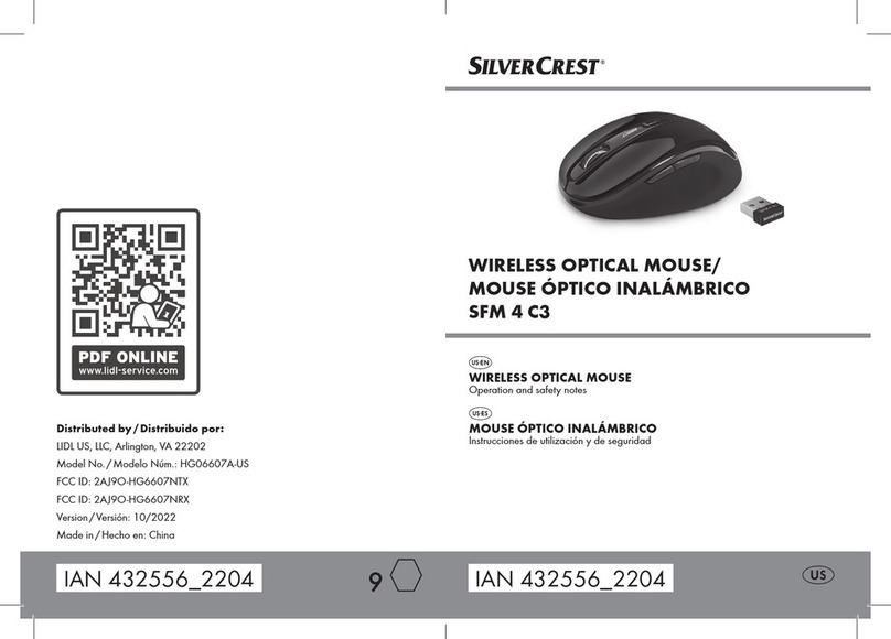 Silvercrest 432556 2204 User manual