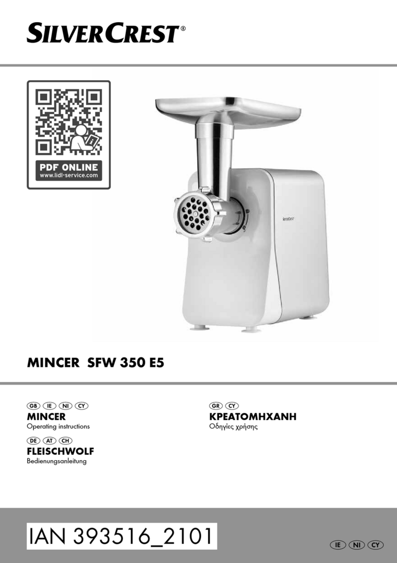 Silvercrest 393516 2101 operating instructions