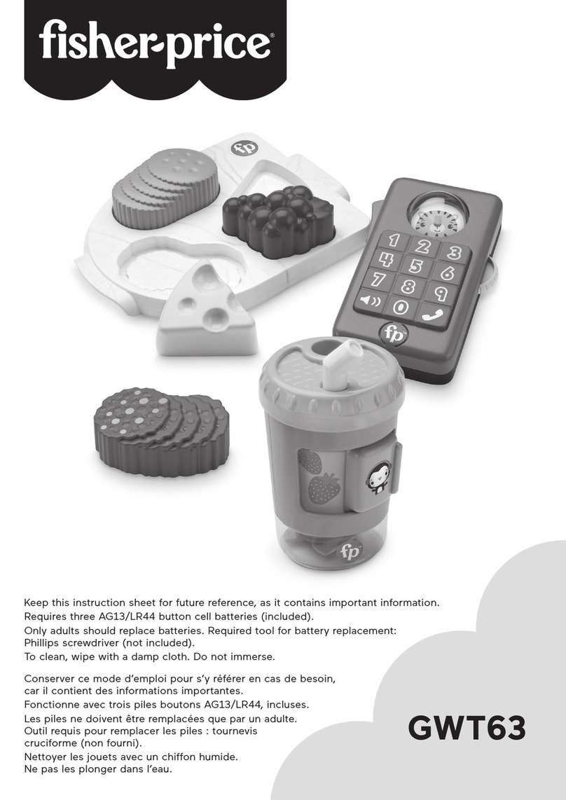 Fisher-Price GWT63 quick start guide
