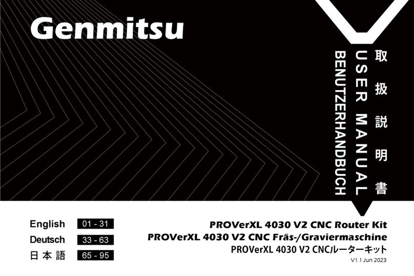 Genmitsu PROVerXL 4030 V2 user manual