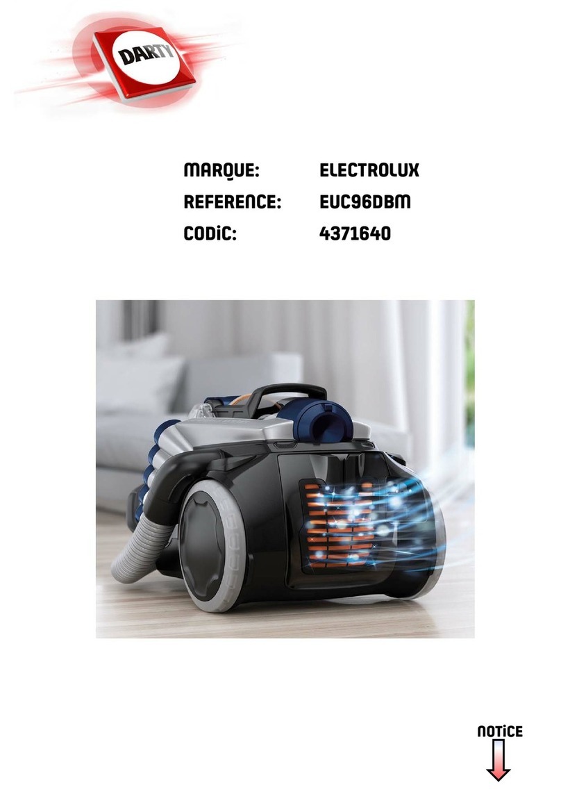 Electrolux UltraCaptic EUC96DBM User manual