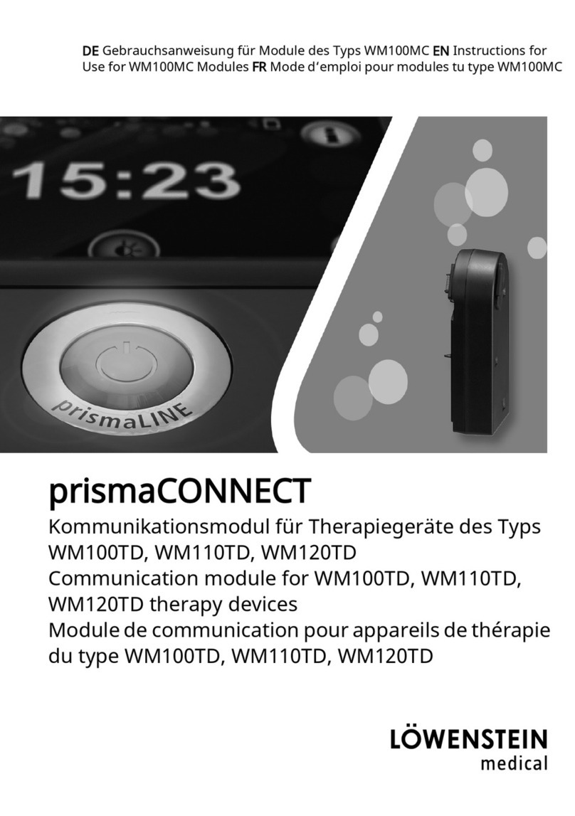 Lowenstein Medical prismaCONNECT Instructions for use