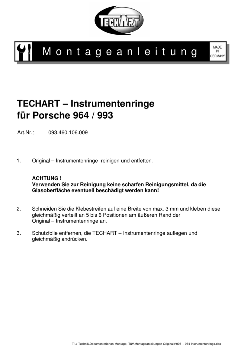 Techart 093.460.106.009 User manual Techart 093.460.106.009 User manual