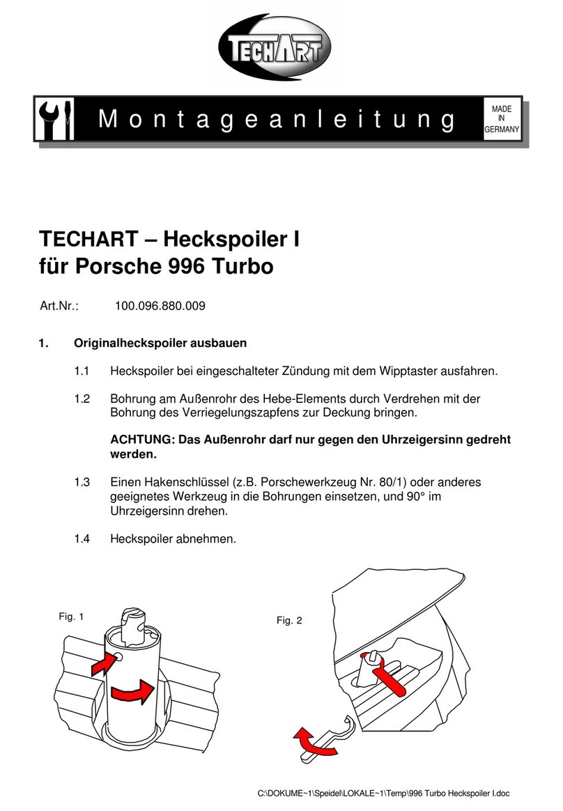 Techart 096.100.880.009 User manual Techart 096.100.880.009 User manual