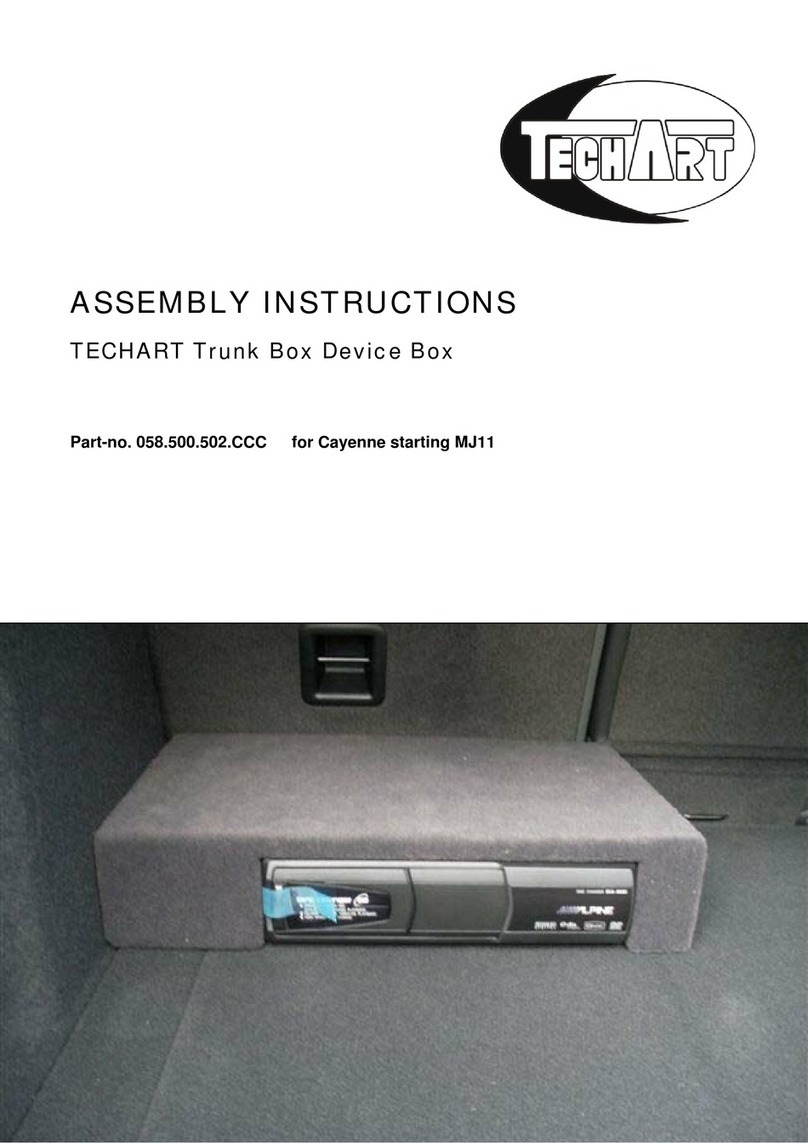 Techart 058.500.502.CCC User manual