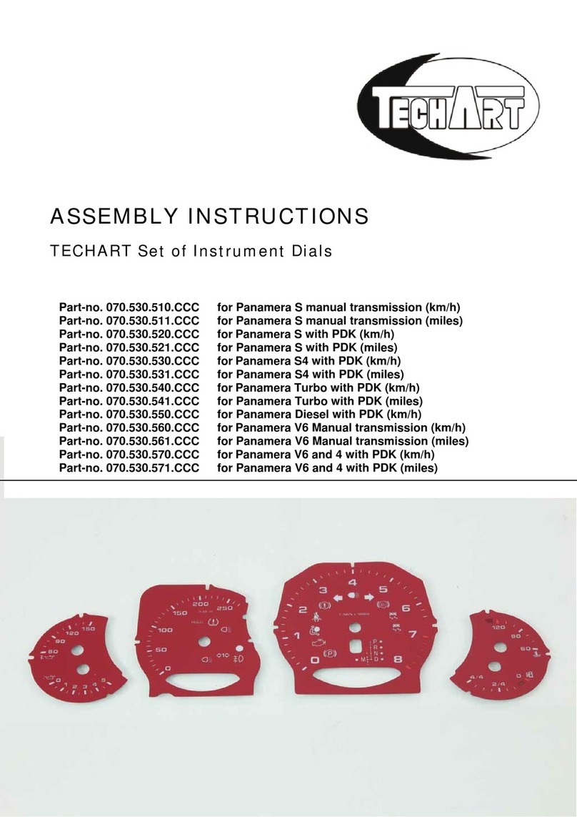 Techart 070.530.510.CCC User manual