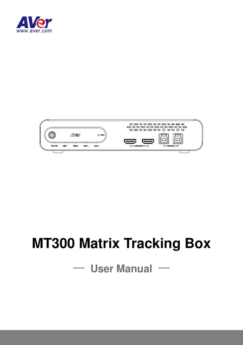 AVer MT300 User manual