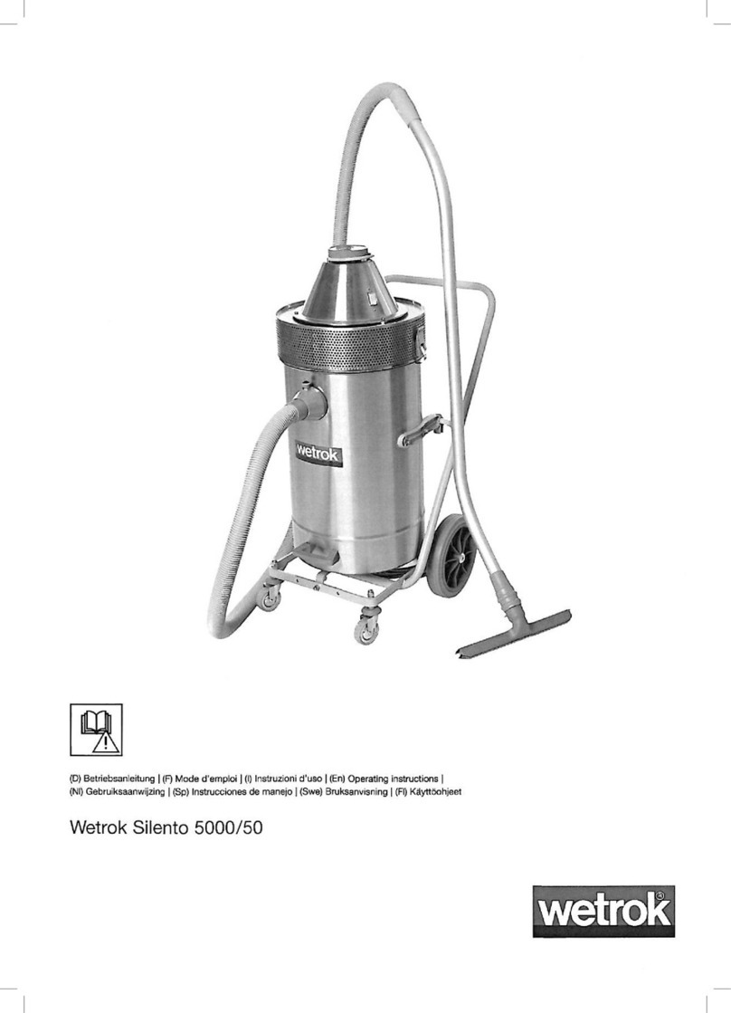 Wetrok SILENTO 5000/50 operating instructions