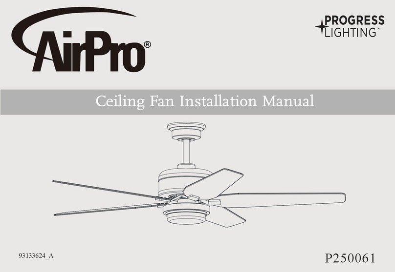 AirPro PROGRESS LIGHTING P250061 User manual AirPro PROGRESS LIGHTING P250061 User manual