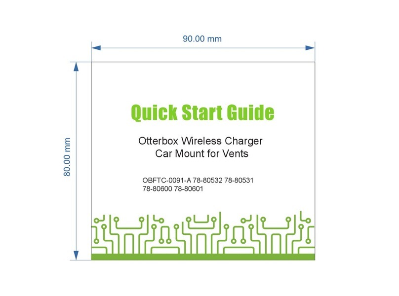 OtterBox OBFTC-0091-A quick start guide OtterBox OBFTC-0091-A quick start guide