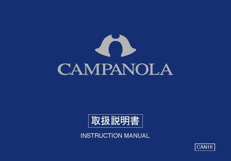 Campanola CAN16 instruction manual