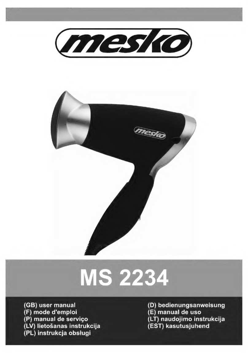 Mesko MS 2234 User manual