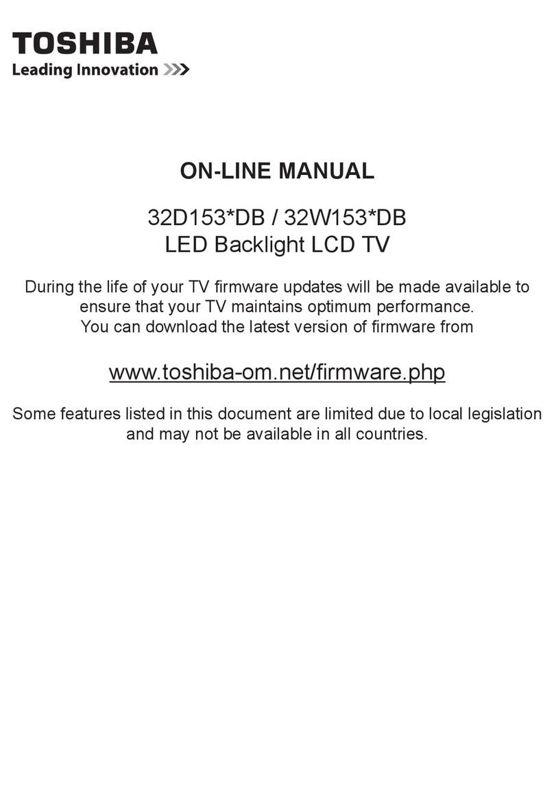 Toshiba 32W153*DB Setup guide Toshiba 32W153*DB Setup guide