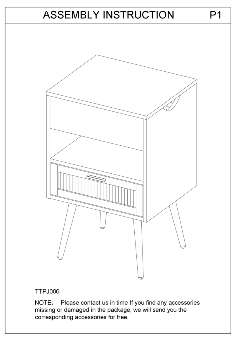 Otto TTPJ006 Assembly instruction