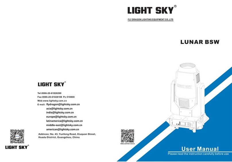 Light Sky LUNAR BSW user manual