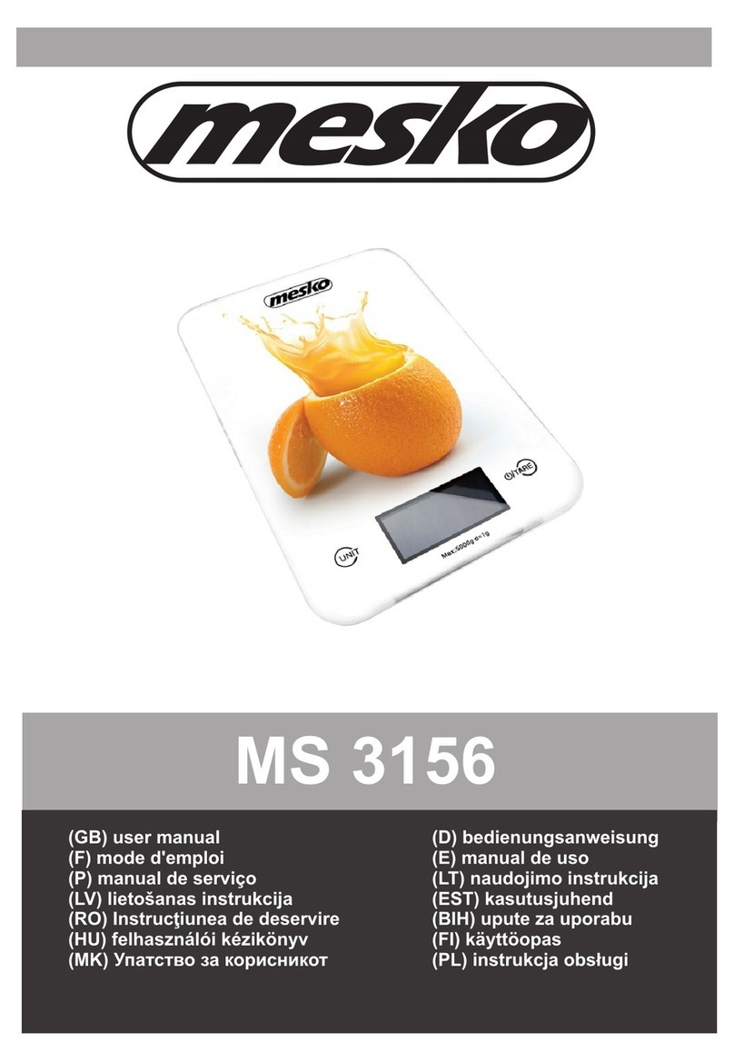 Mesko MS 3156 user manual