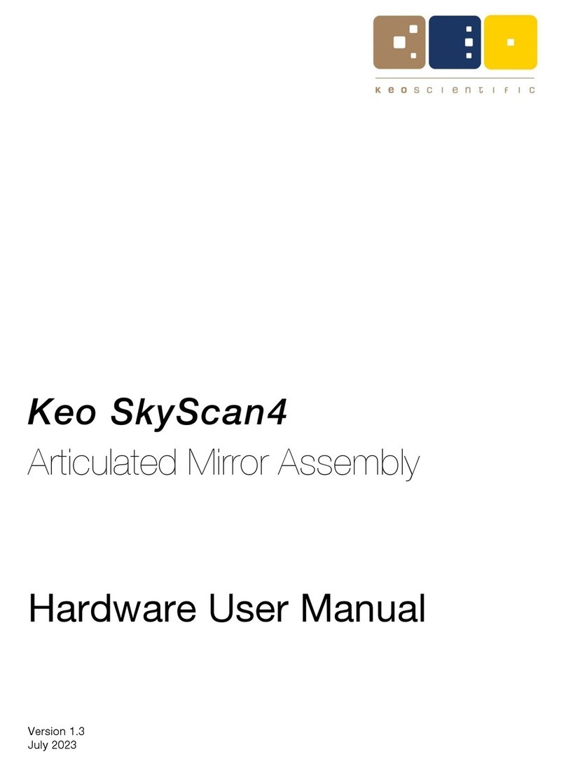 Keo SkyScan4 Hardware user manual Keo SkyScan4 Hardware user manual