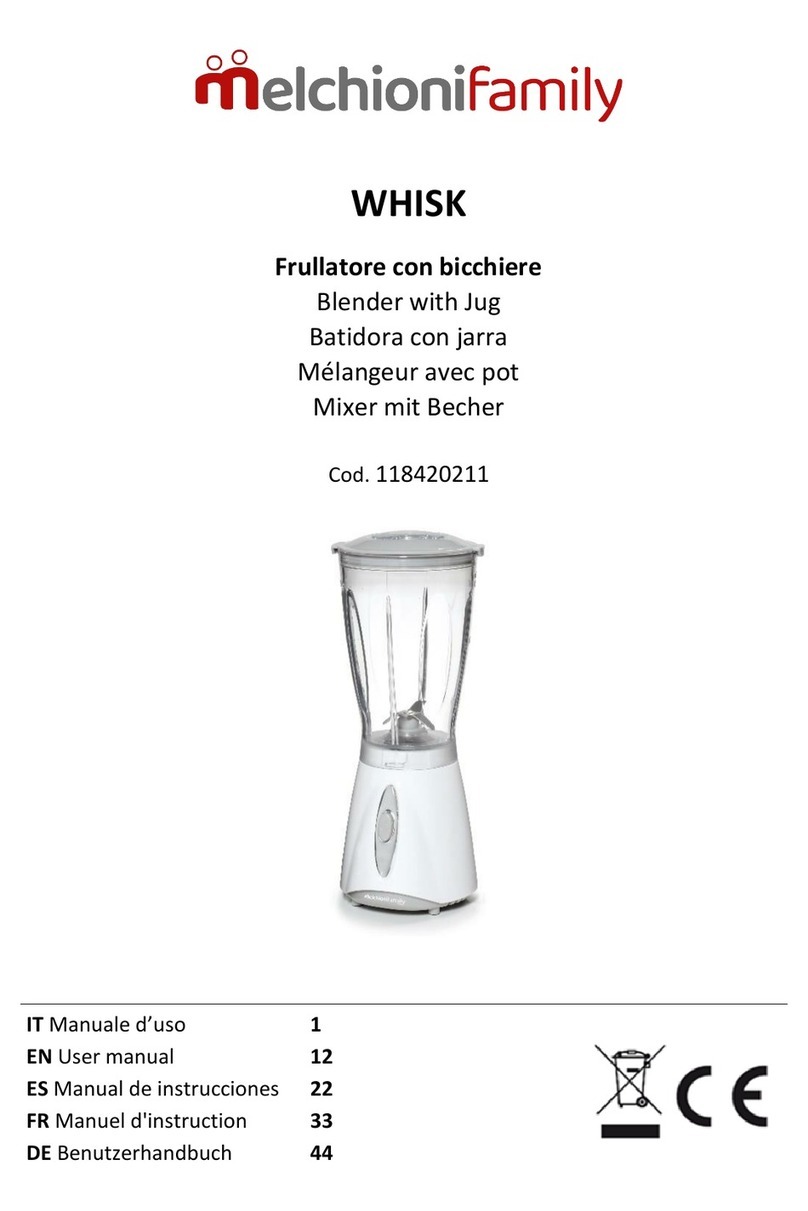 Melchioni WHISK user manual
