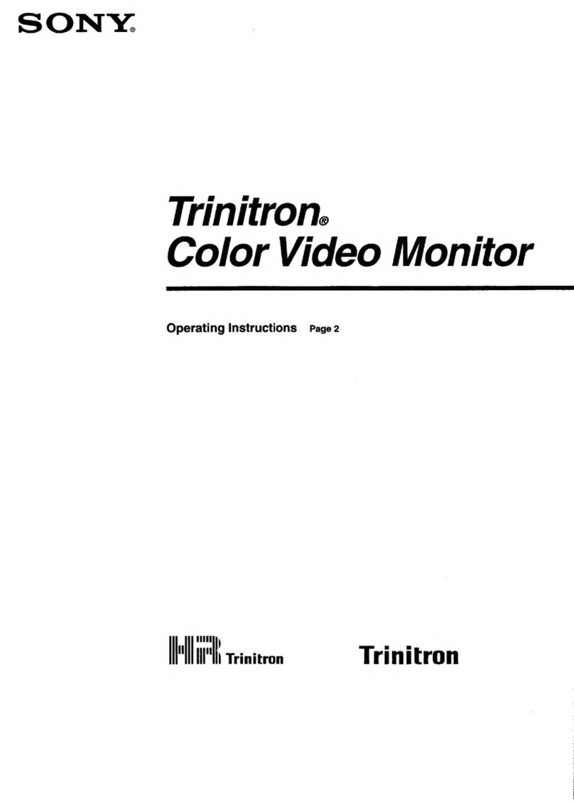 Sony Trinitron PVM14M4 User manual