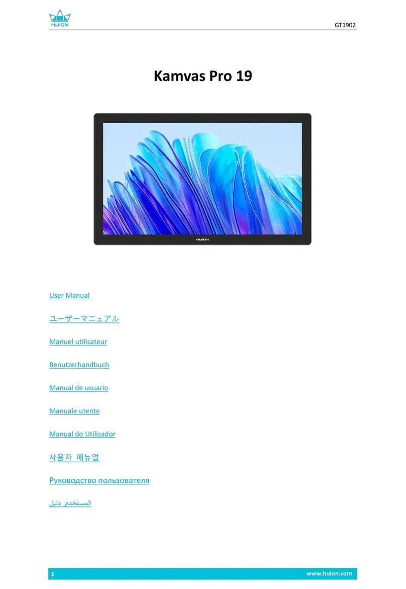 Huion Kamvas Pro 19 User manual