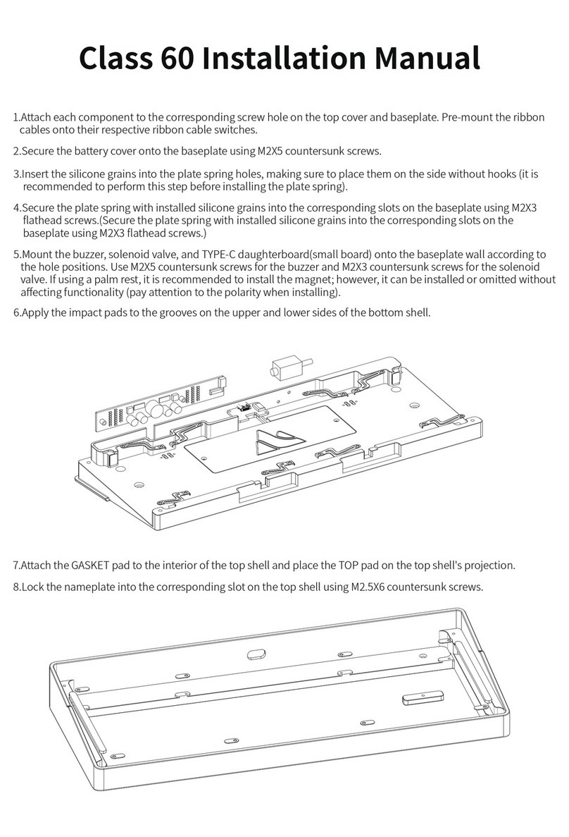 MM Class 60 installation manual