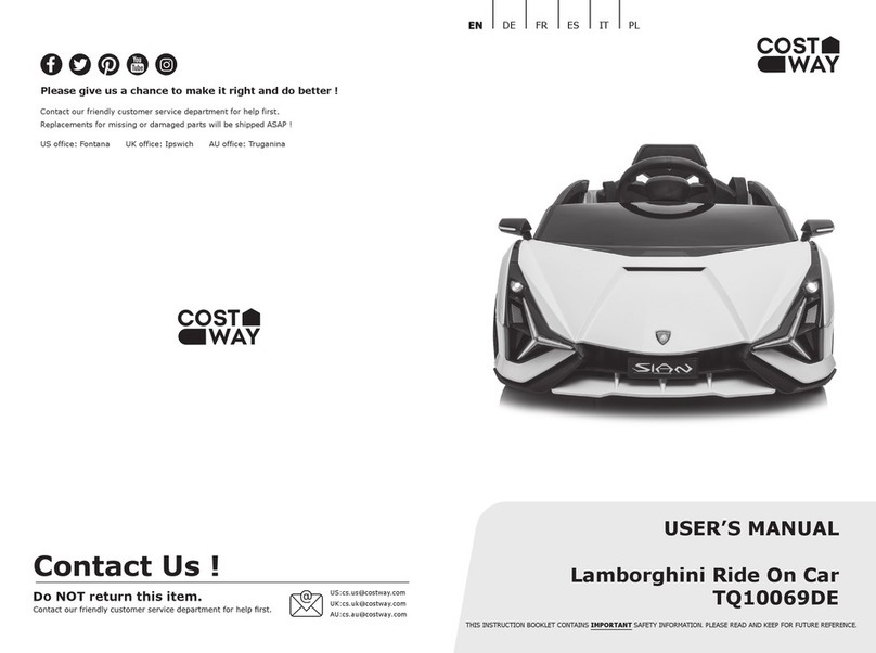 Costway TQ10069DE user manual
