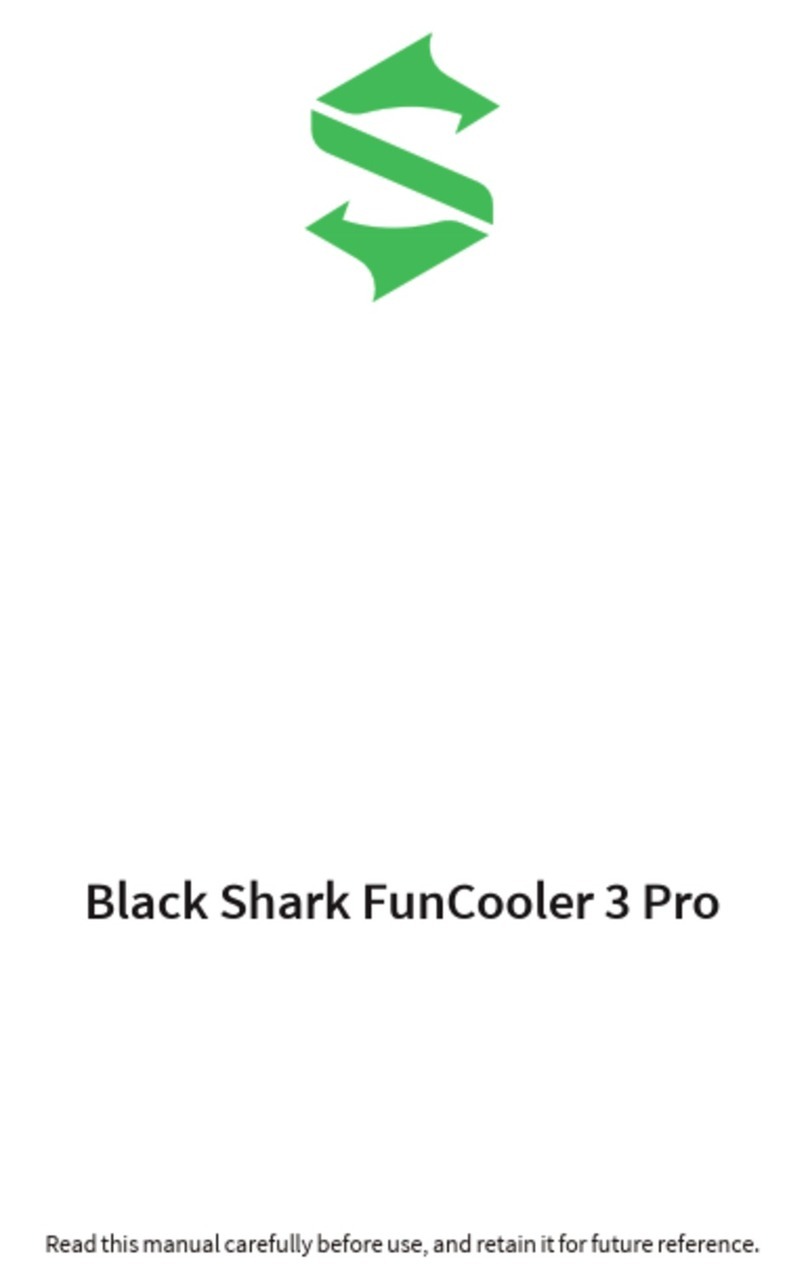 Black Shark FunCooler 3 Pro manual